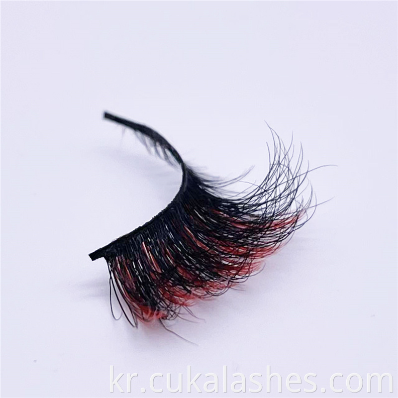 Colored Mink Cat Eye Lashes